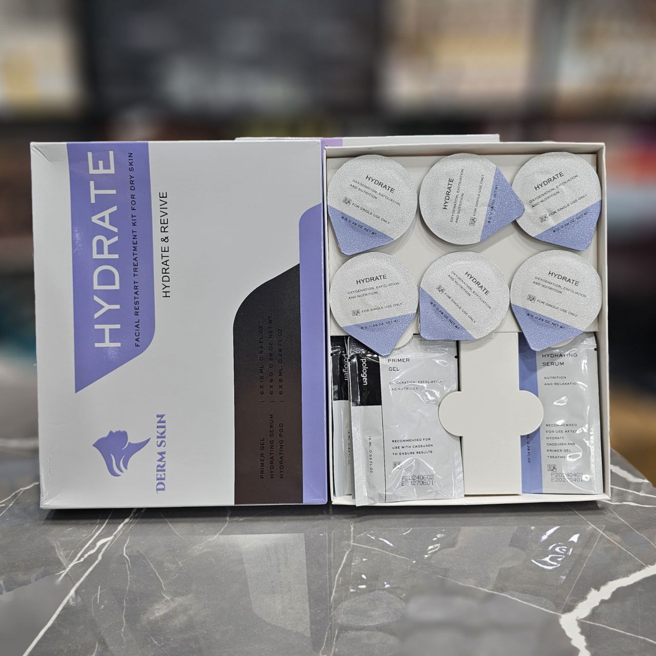 کیت پلاژن آبرسان و جوانساز هایدرا درم اسکین - تصویر 2