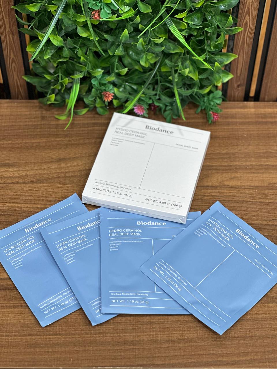 ماسک هیالورونیک اسید بایودنس پک 4عددی اورجینال - تصویر 2