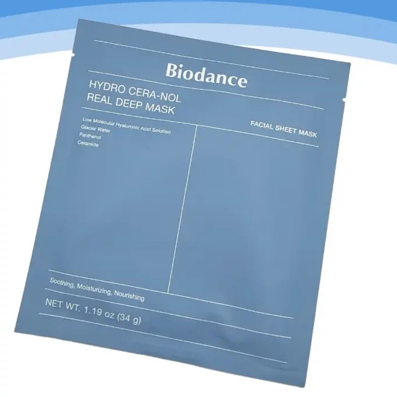 ماسک هیالورونیک اسید بایودنس پک 4عددی اورجینال